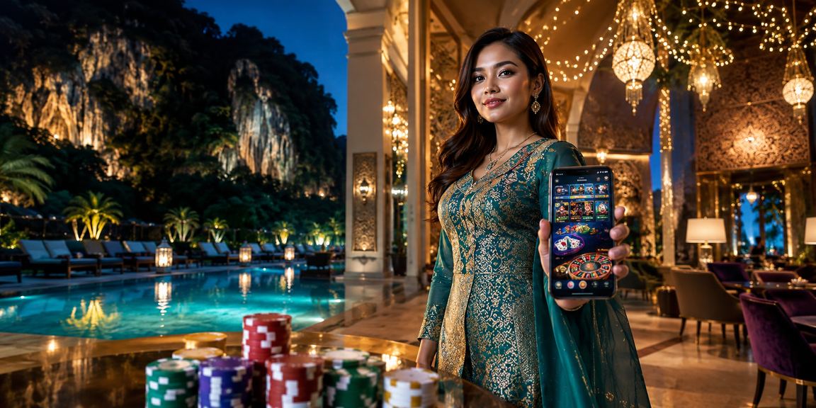 Pengguna di Ipoh memasang taruhan semasa Hari Raya melalui platform stc4d