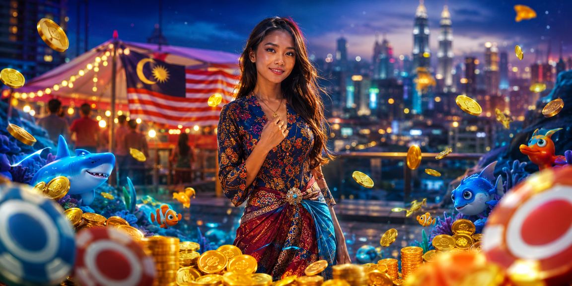 Pengguna Malaysia bermain permainan memancing dalam talian dan mengumpul mata VIP stc4d